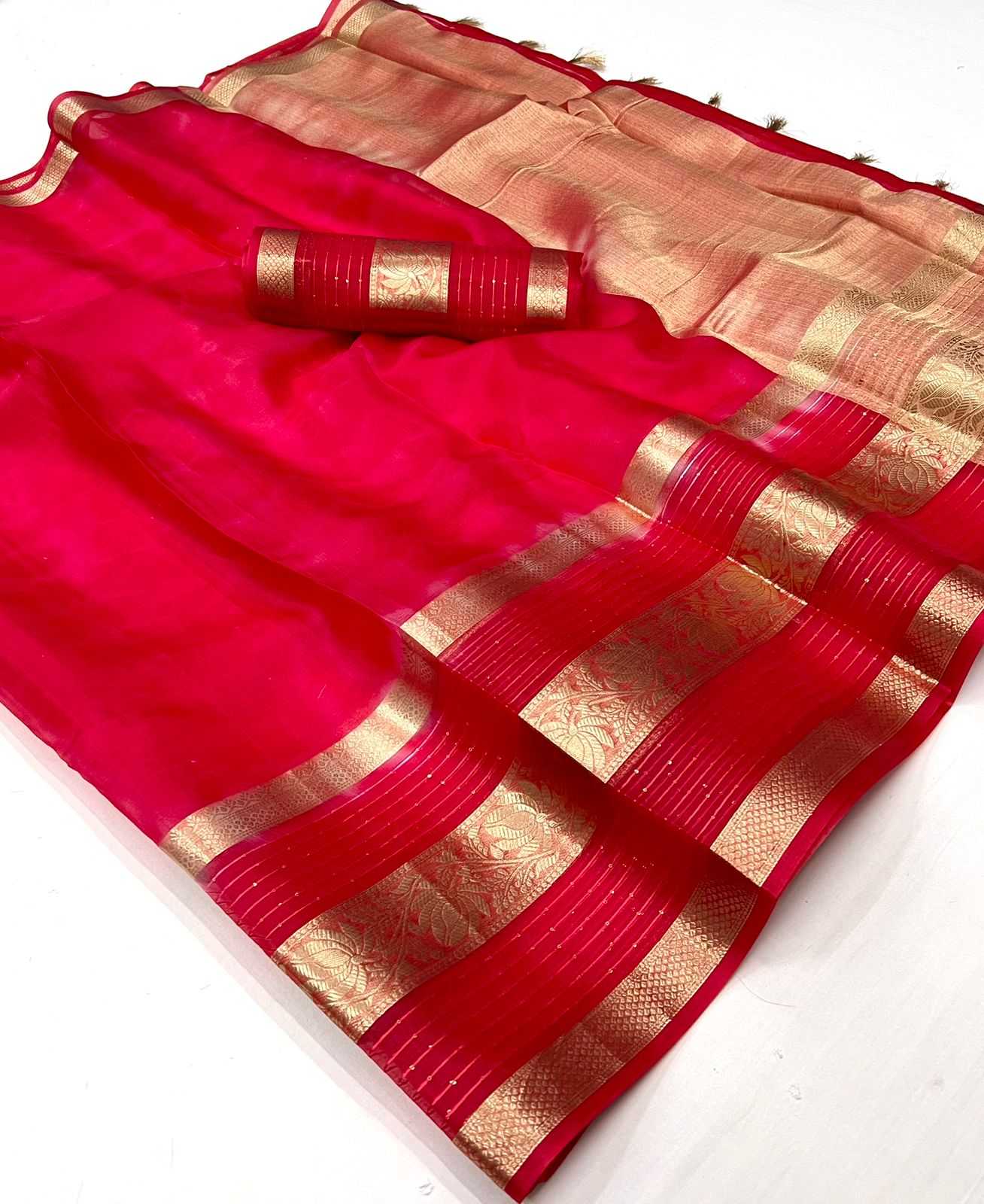 YNF ORGANZA RAR RICH WHOLESALE SAREES MANUFACTURER